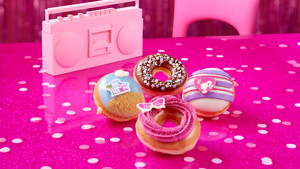 Krispy Kreme launches Barbie-inspired doughnut collection to mark 65th anniversary