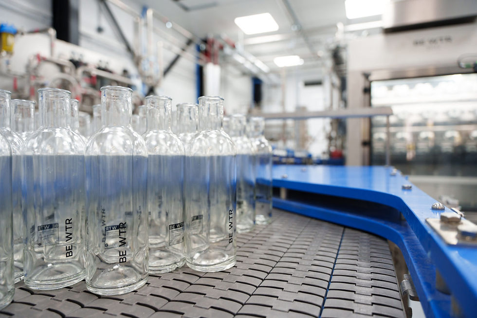 Sustainable water company BE WTR opens circular bottling plant in Paris