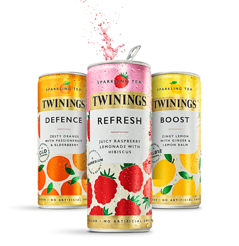 Twinings launches RTD sparkling tea line to meet demand for healthy beverages