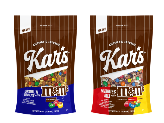 Kar's Nuts introduces co-branded trail mix line with M&M’s