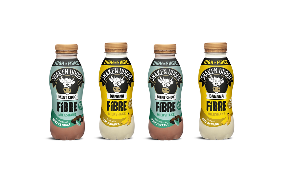 Shaken Udder launches high-fibre milkshake range