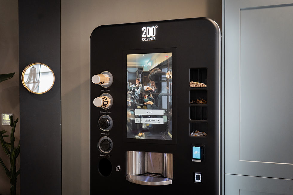 200 Degrees unveils automated 'Coffee 2GO' machine