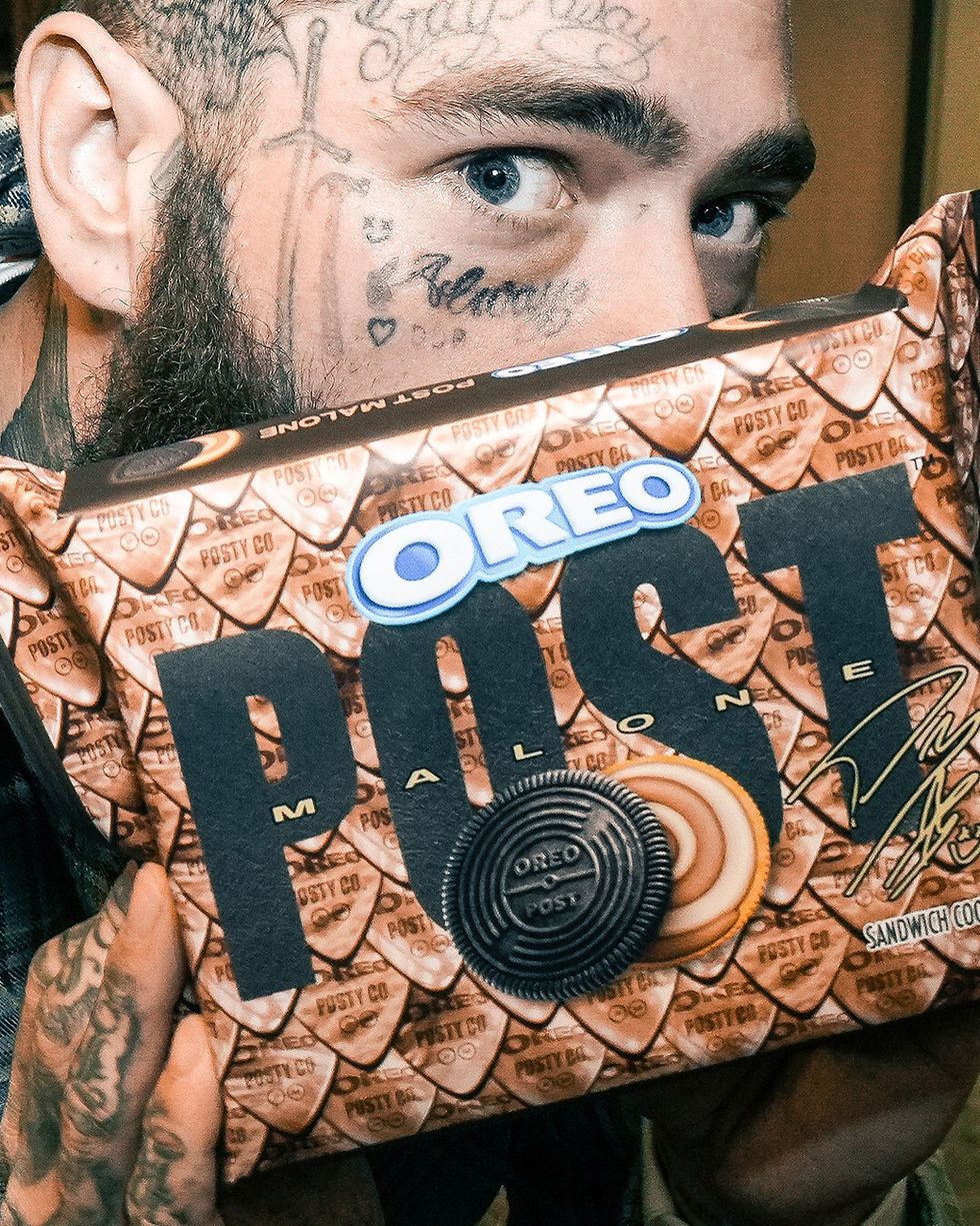Oreo teams up with Post Malone for limited-edition cookie release