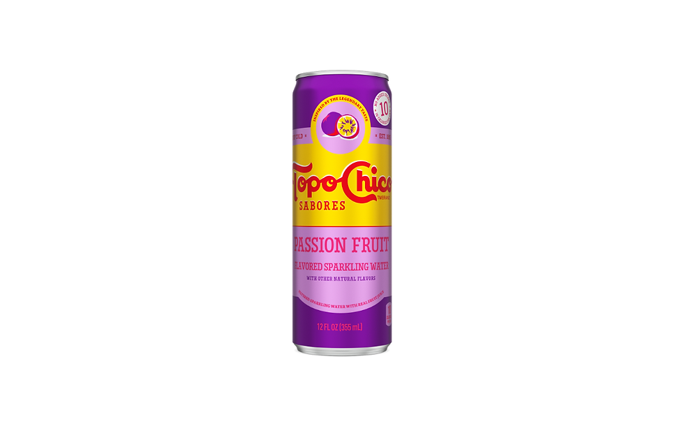 Topo Chico expands Sabores line with Passion Fruit flavour