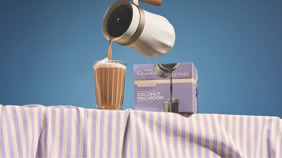 Hotel Chocolat targets premium iced beverage market with Coconut Macaroon launch