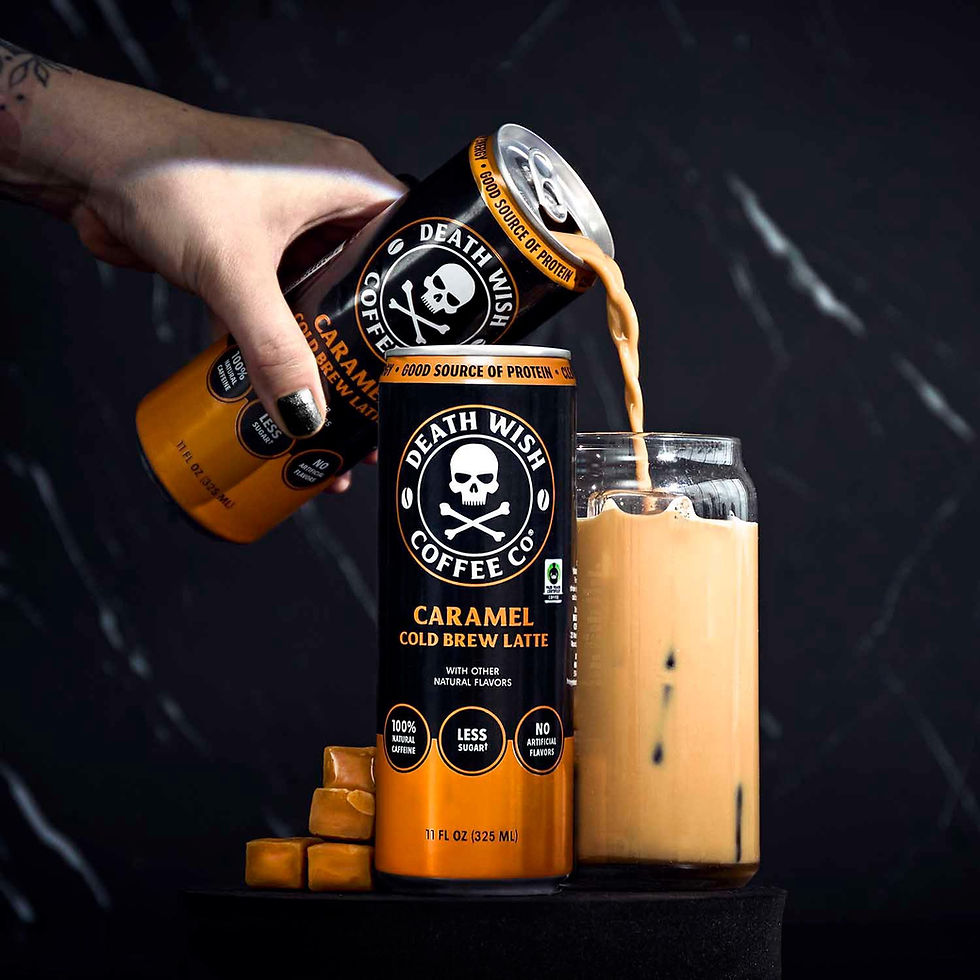 Death Wish Coffee launches caramel cold brew latte in RTD range