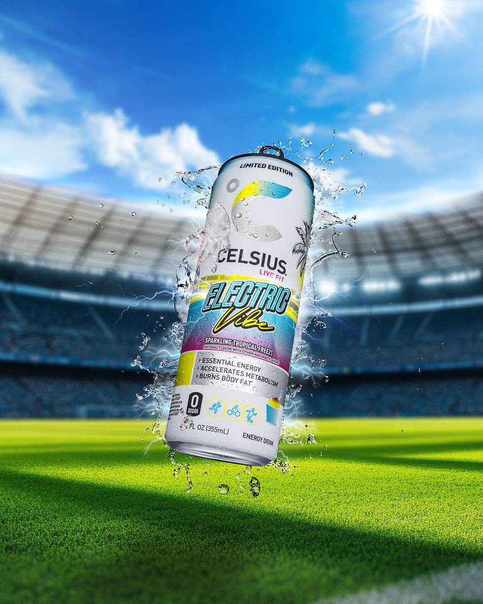 Celsius launches football-inspired Electric Vibe flavour