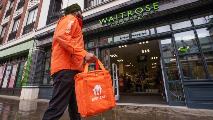Waitrose and Just Eat partner for on-demand grocery delivery