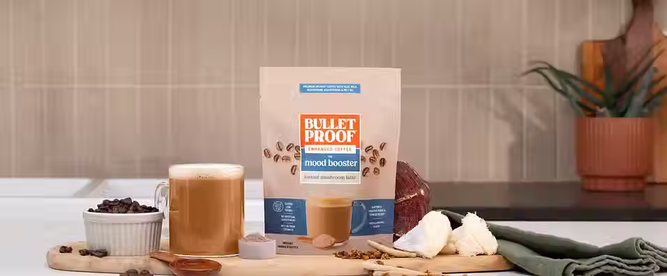Bulletproof enters latte category with Mood Booster Mushroom Latte
