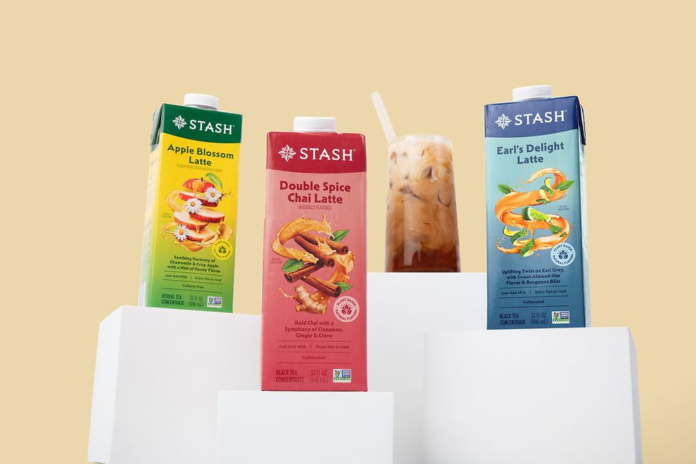 Stash Tea enters tea latte category with new range