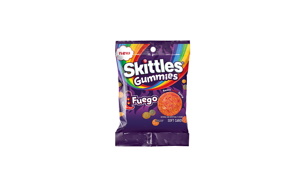 Mars debuts sweet and spicy Skittles Gummies Fuego