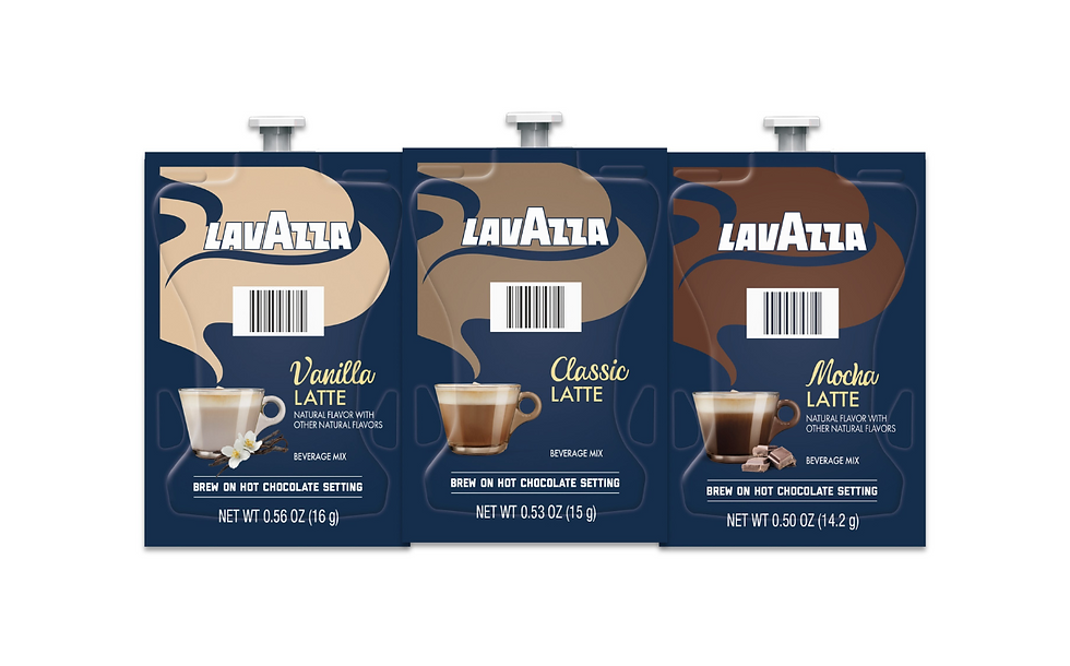 Flavia unveils Lavazza Lattes for office coffee systems