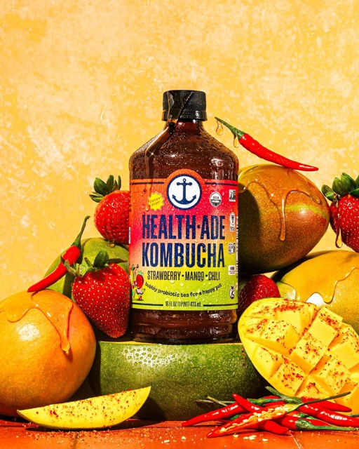 Health-Ade introduces new strawberry mango chilli kombucha