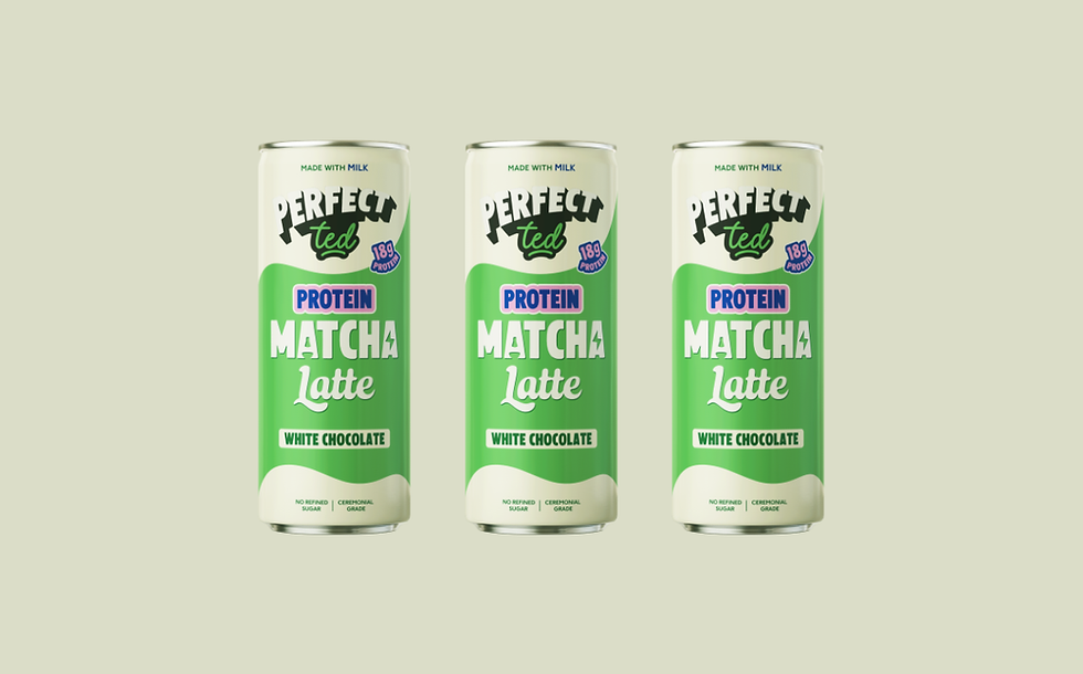 PerfectTed launches protein white chocolate matcha latte