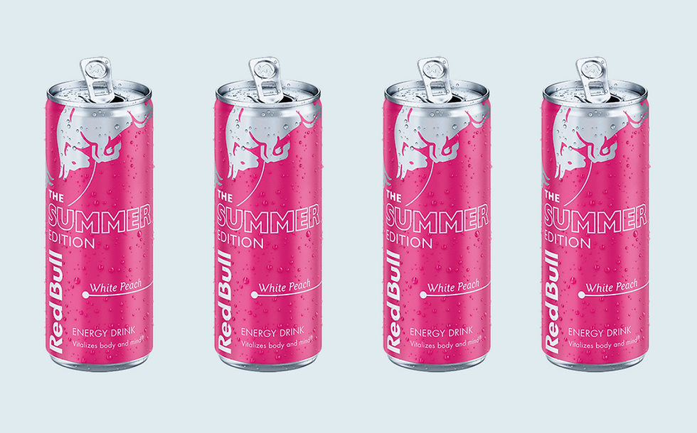 Red Bull launches Summer Edition White Peach energy drink