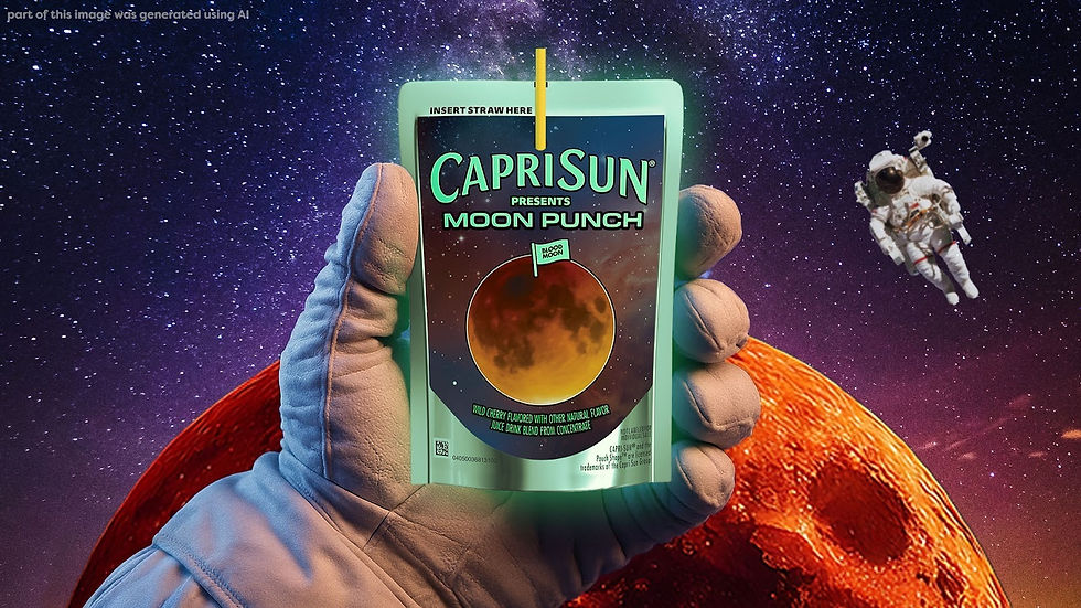 Capri Sun revives Moon Punch with new limited ‘Blood Moon’ edition