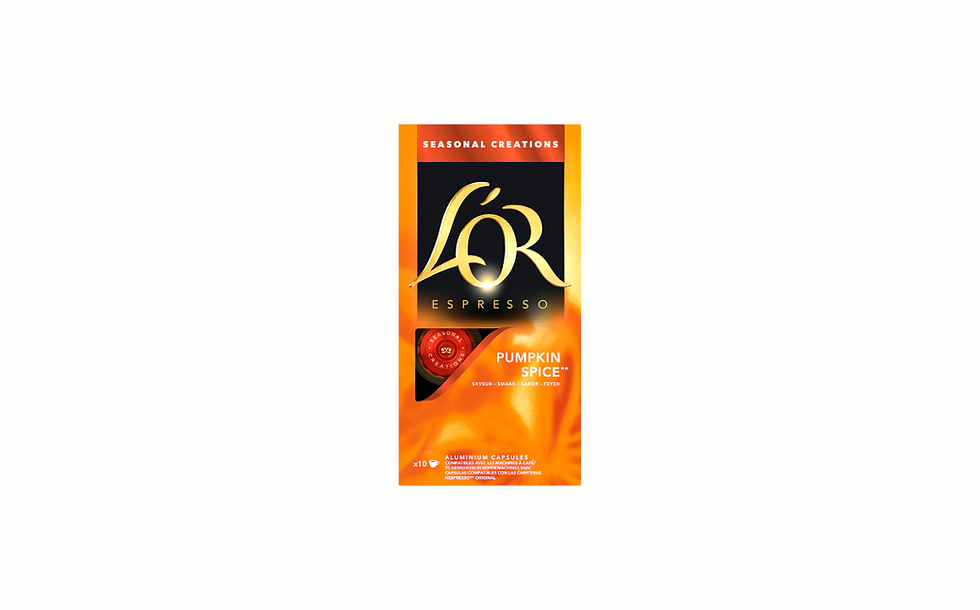 L’or launches limited-edition pumpkin spice coffee capsules in UK