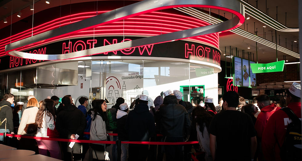 Krispy Kreme opens first store in Madrid, expands internationally