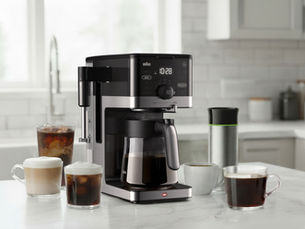 Braun launches OptiBrew coffee maker range with cold brew and milk frothing functions