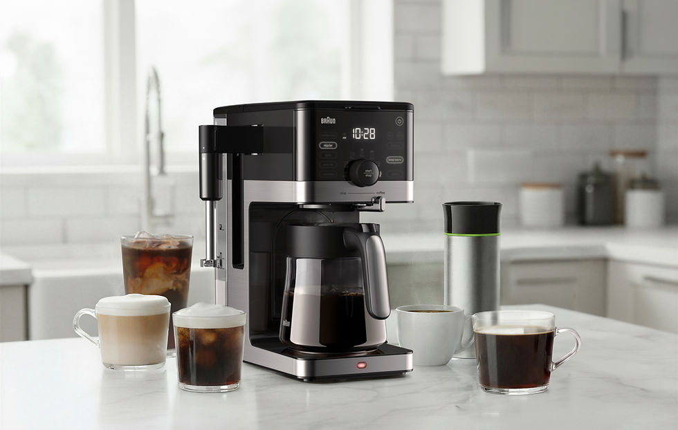 Braun launches OptiBrew coffee maker range with cold brew and milk frothing functions