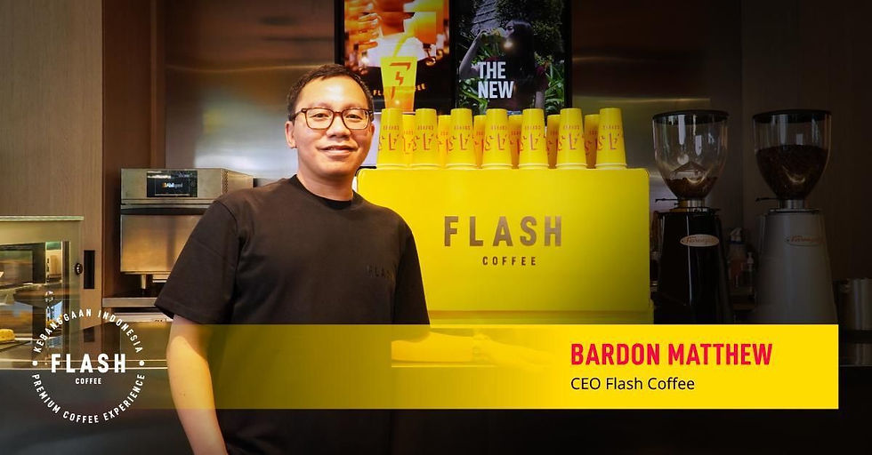 Flash Coffee names new CEO to accelerate expansion in Indonesia