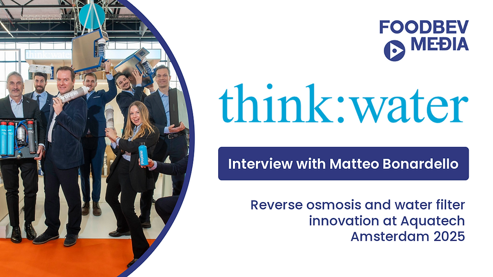 Interview: Think:Water presents RO and filtration technologies at Aquatech 2025