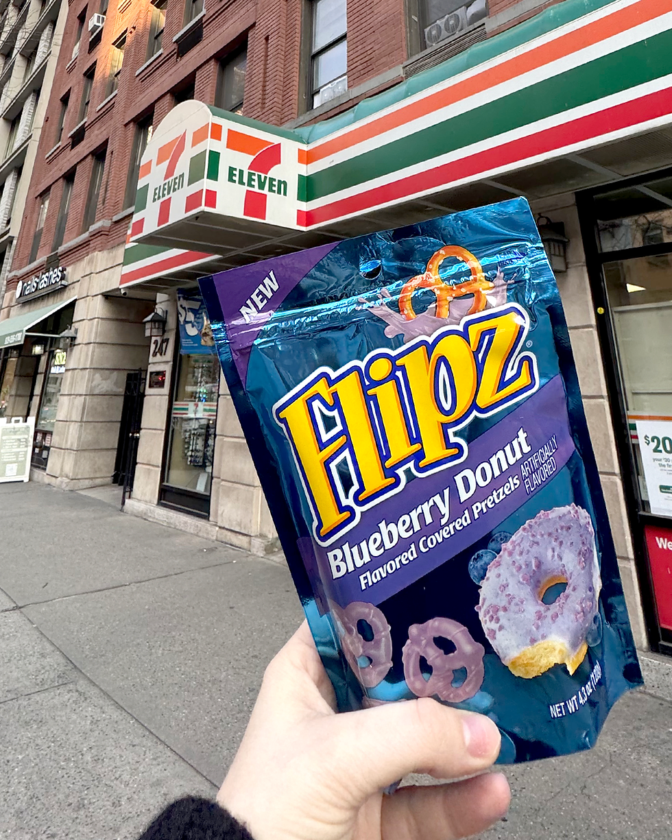 Flipz introduces limited-edition Blueberry Donut Pretzels flavour