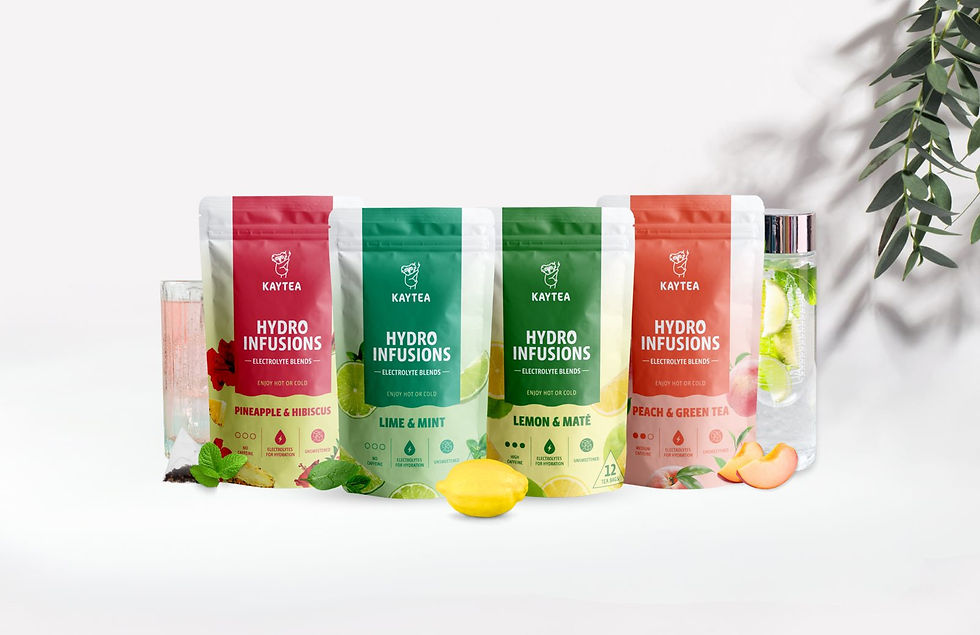 Kaytea launches range of electrolyte-infused tea blends