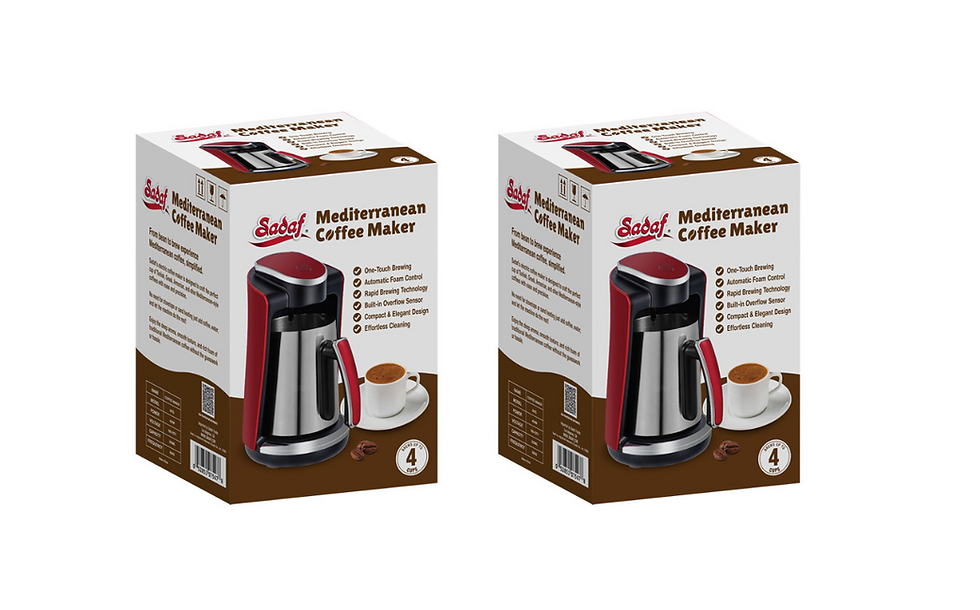 Sadaf launches first electric Mediterranean coffee maker