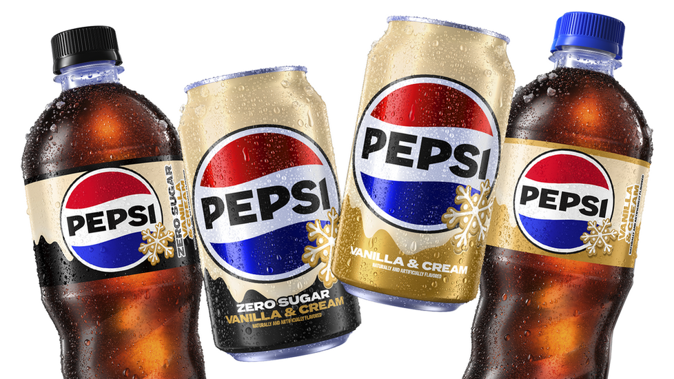 Pepsi launches limited-edition vanilla and cream flavours for holiday season
