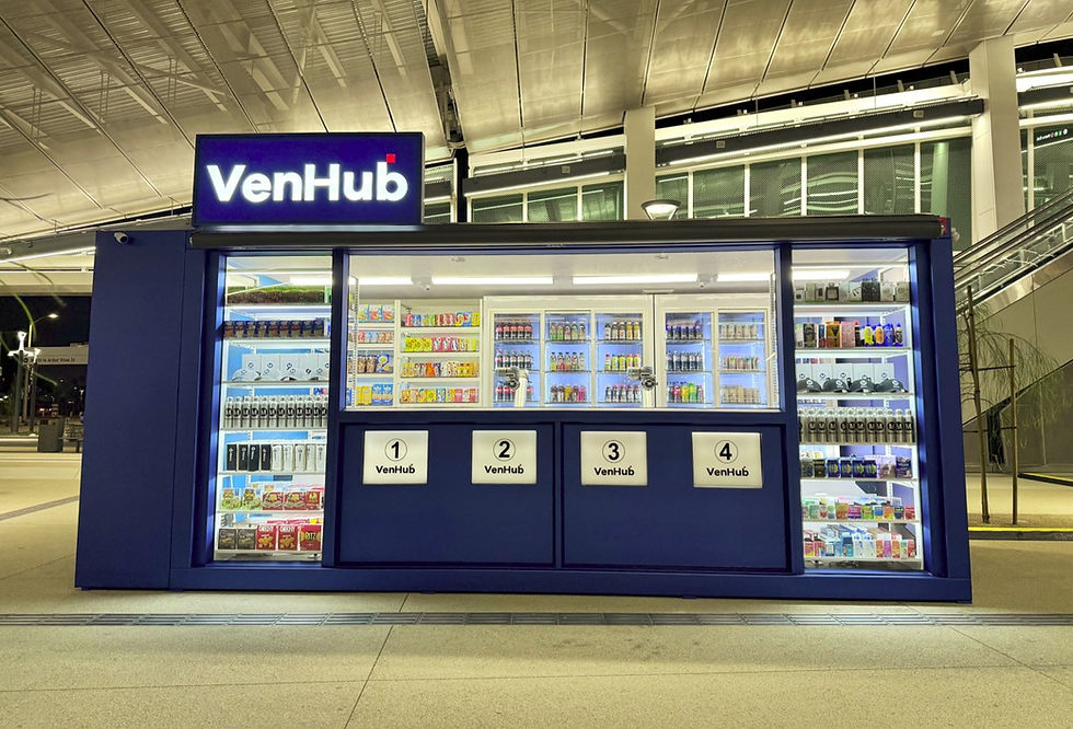 VenHub opens new autonomous smart store in California