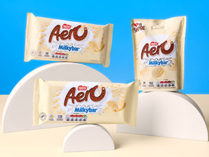Nestlé combines Aero and Milkybar in new confectionery range