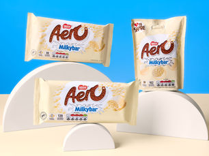 Nestlé combines Aero and Milkybar in new confectionery range