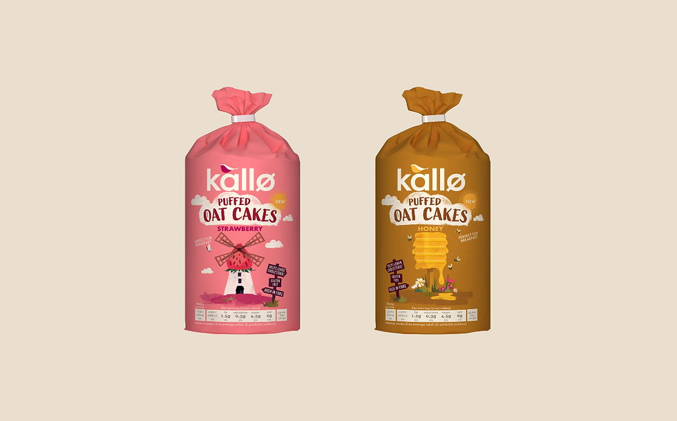 Kallø launches puffed oat cakes