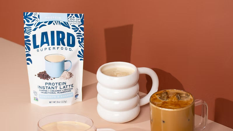 Laird Superfood debuts Protein Instant Latte amid rising demand for functional beverages