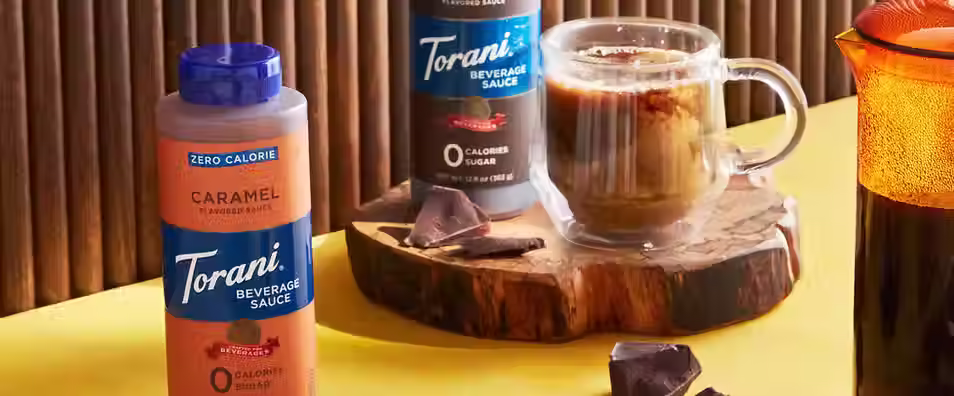 Torani introduces calorie-free beverage sauces