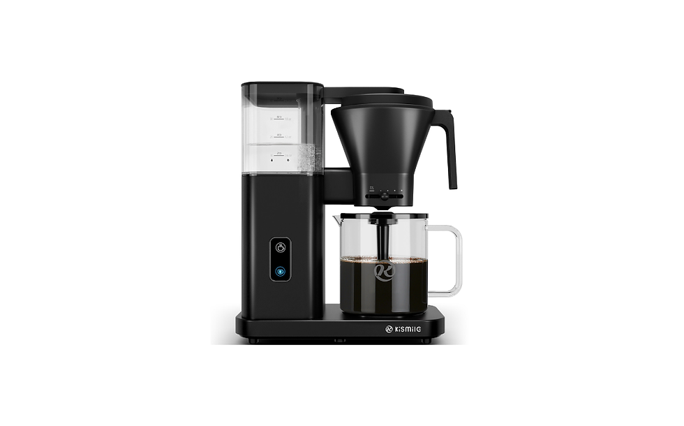 Kismile launches precision drip coffee maker with hot and cold brew modes