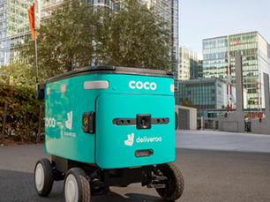 Deliveroo partners with Coco Robotics to launch autonomous deliveries across UK