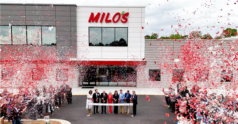 Milo’s Tea opens $200m facility in South Carolina, creates hundreds of jobs