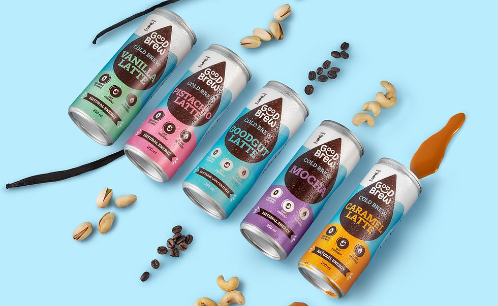 Celebrating innovation: GoodBrew's gut-friendly RTD coffee