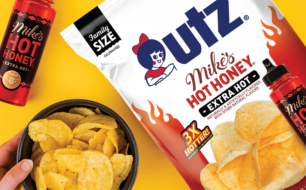Utz launches new Mike’s Hot Honey Extra Hot potato chips