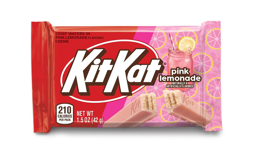 Hershey debuts new pink lemonade-flavoured KitKat