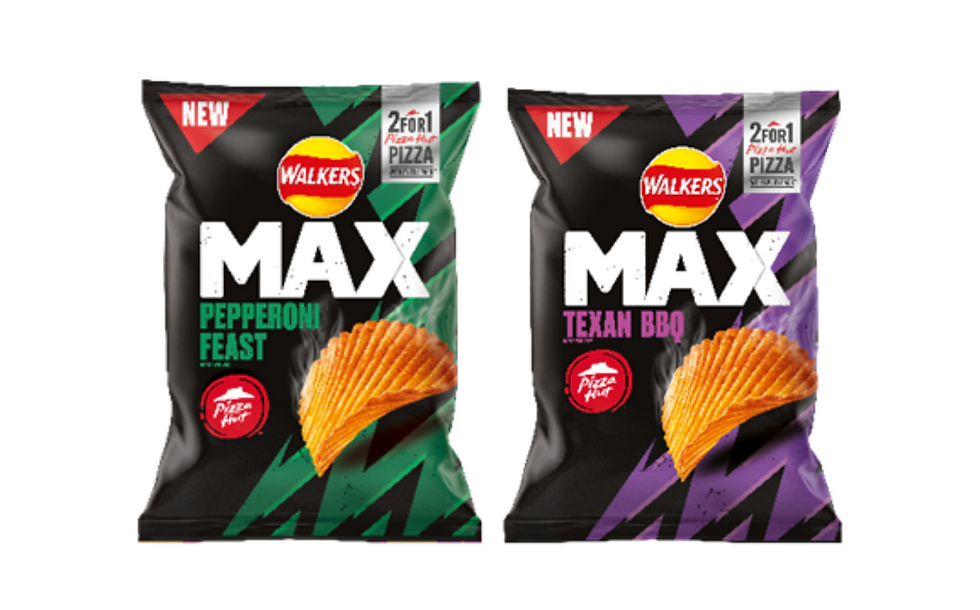 Walkers teams up with Pizza Hut on non-HFSS flavours