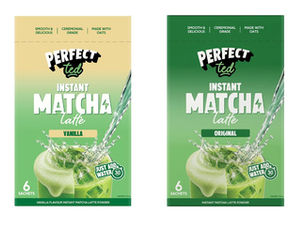 PerfectTed launches instant matcha latte powders in Original and Vanilla