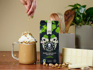 Death Wish Coffee launches White Chocolate Pistachio seasonal blend